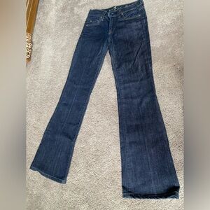 7 for all Mankind flare jeans size 25